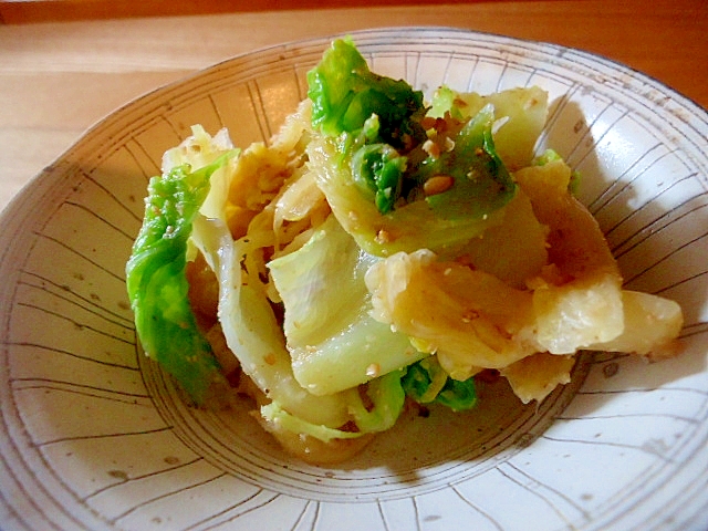 白菜の胡麻和え レシピ 作り方 By Yuuettama 楽天レシピ