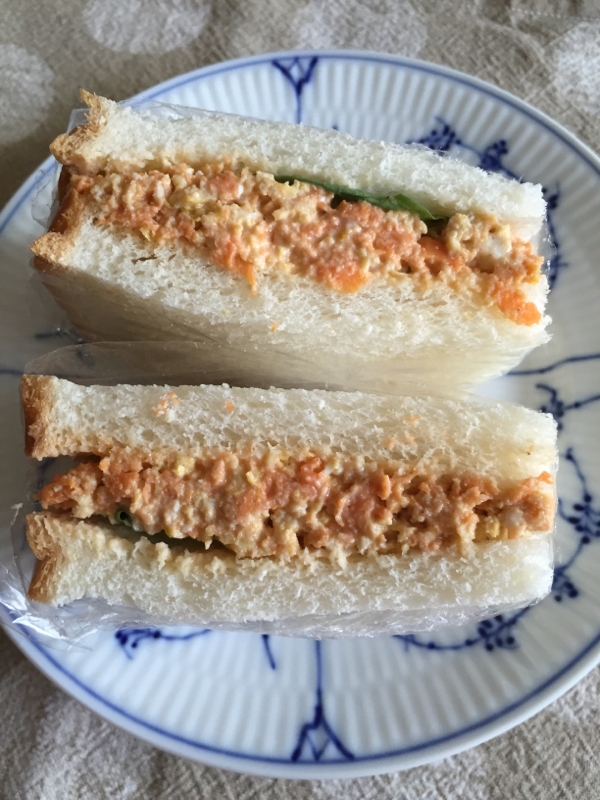 すりおろしにんじんサンド レシピ 作り方 By ボンド子 楽天レシピ