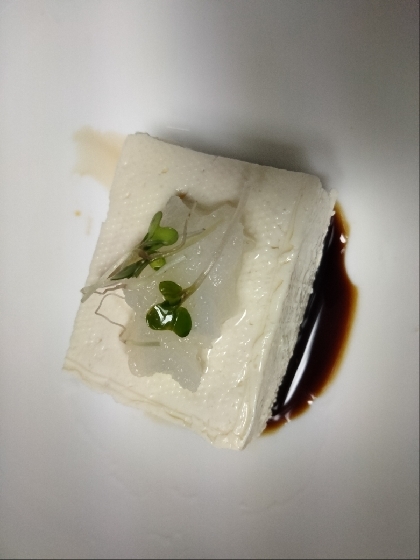 大根おろしと大葉の冷奴