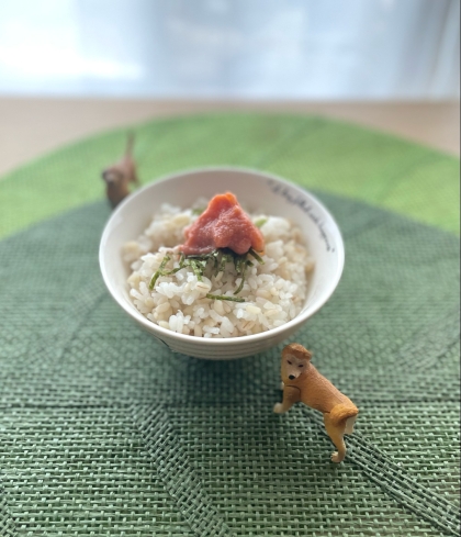 明太バター醤油ご飯