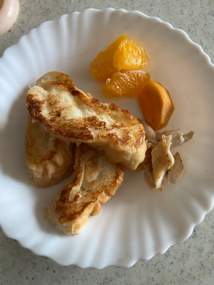 美味しかったです。いつもとは逆ですが…時短でしかも洗い物も少なく。とってもありがたいレシピです。