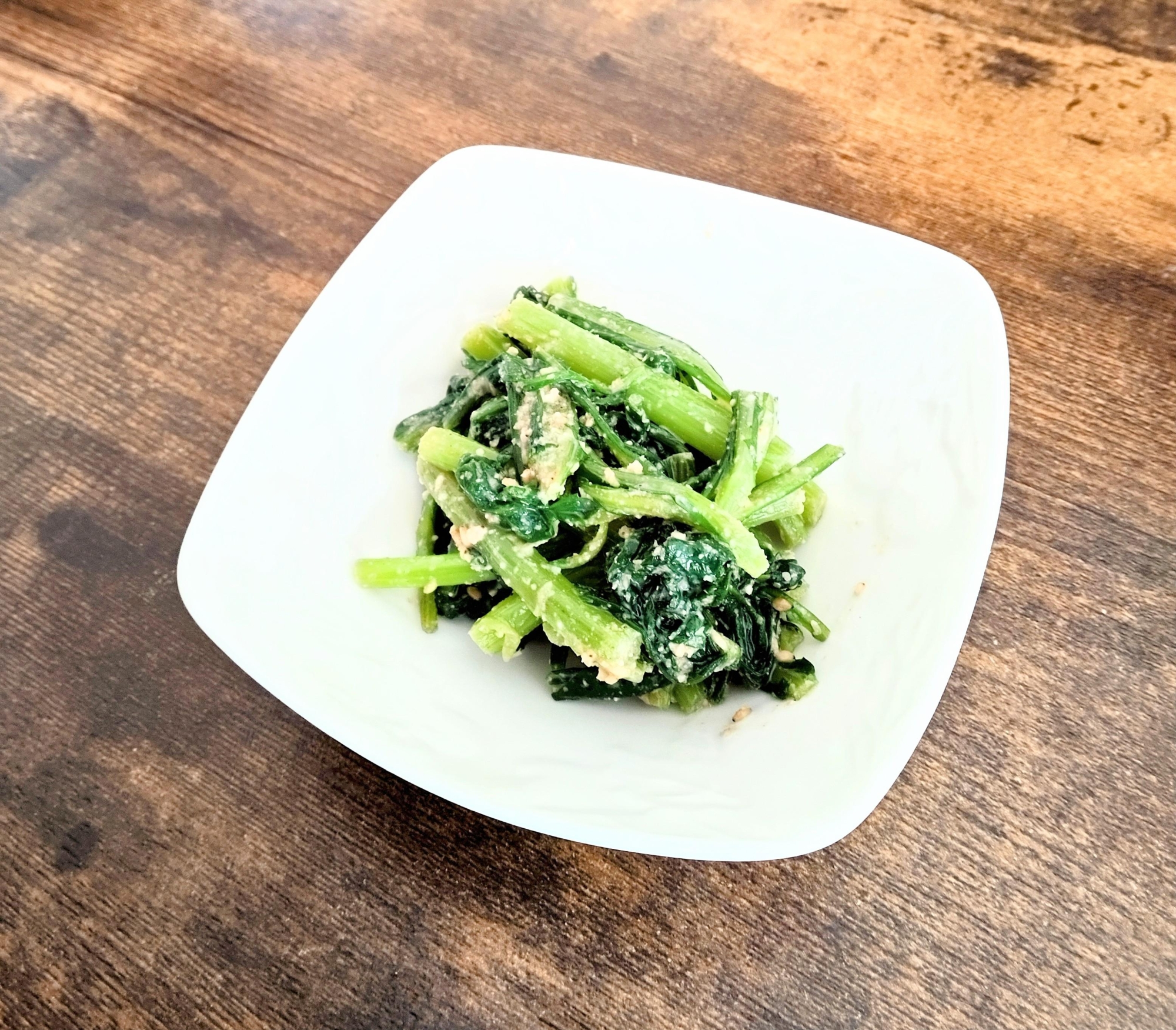春菊の胡麻和え