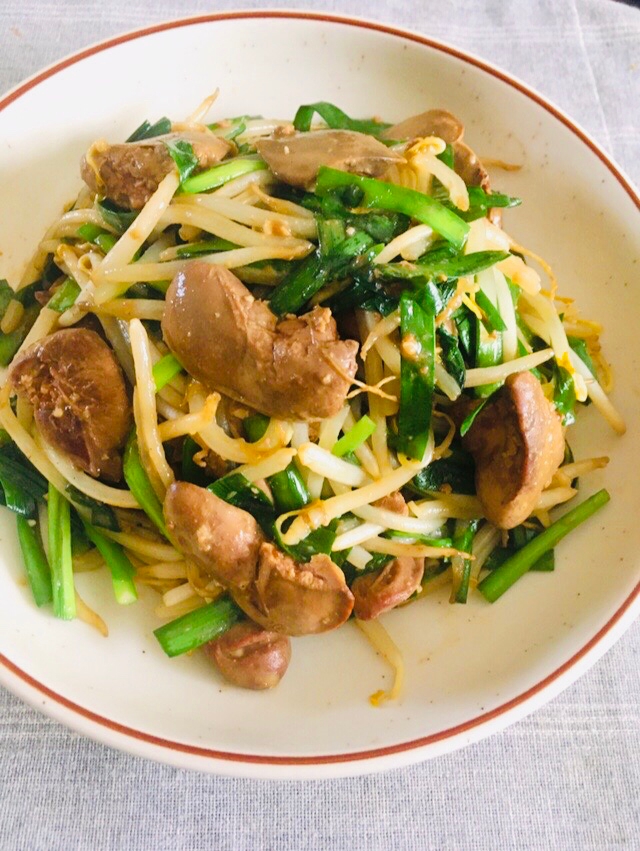 塩麹でうまみアップ♪レバニラ炒め