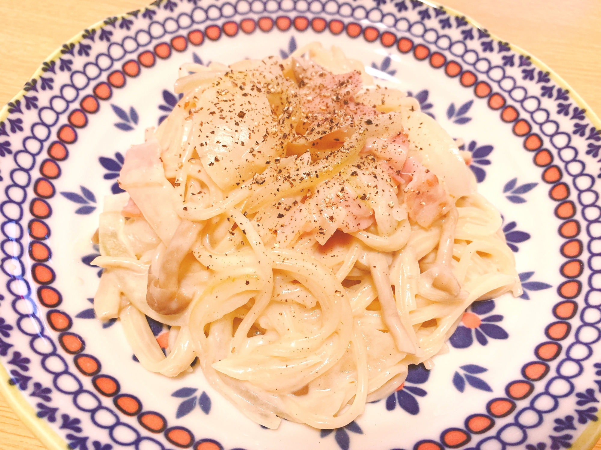 濃厚！クリームパスタ