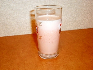 にんじん☆牛乳☆はちみつの生ジュース