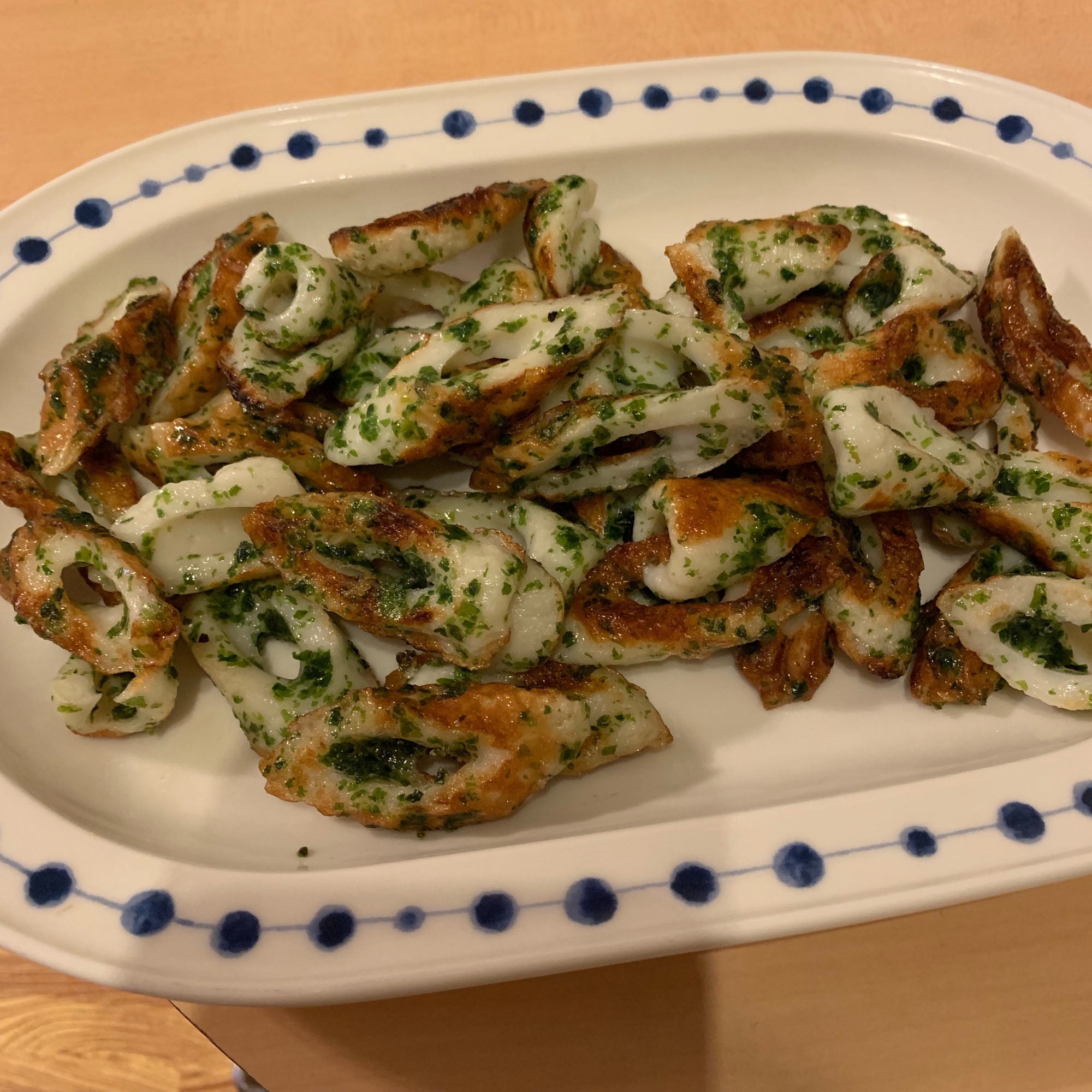 揚げない 磯辺揚げ レシピ 作り方 By 三姉妹と毎日女子会中 楽天レシピ
