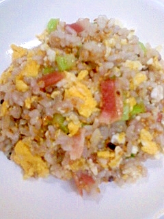みょうが入りチャーハン