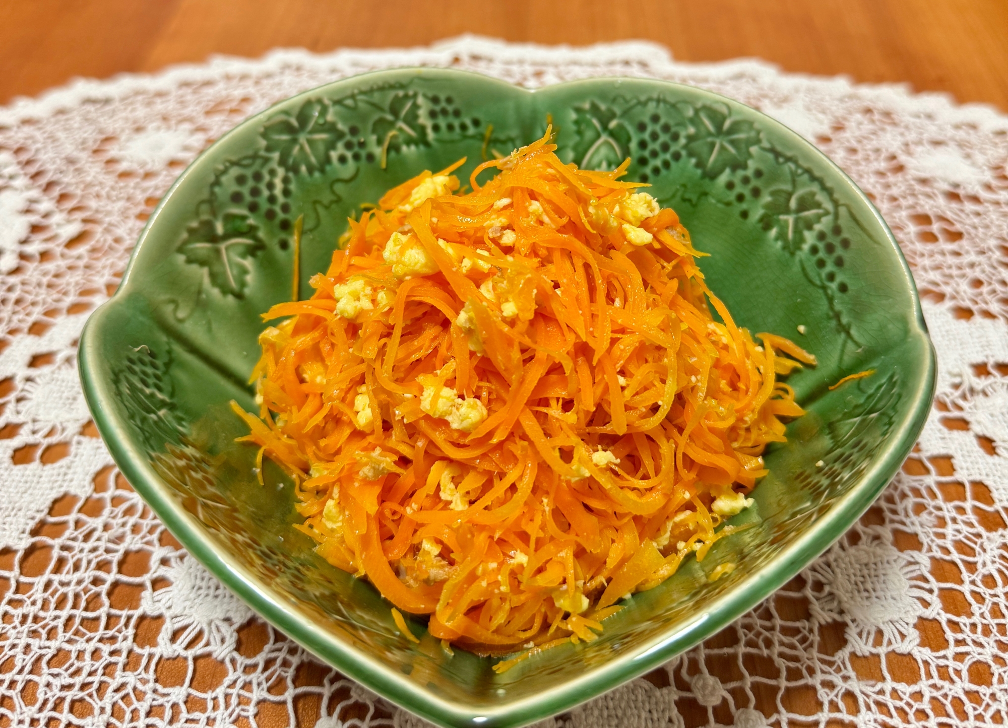 沖縄県の郷土料理！お箸が止まらない☆人参シリシリー