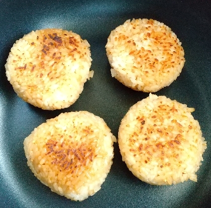 冷凍焼おにぎり。自家製で節約