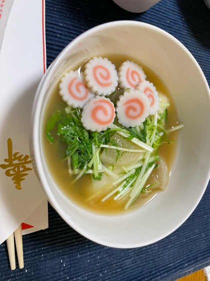 我が家のお雑煮（静岡雑煮）