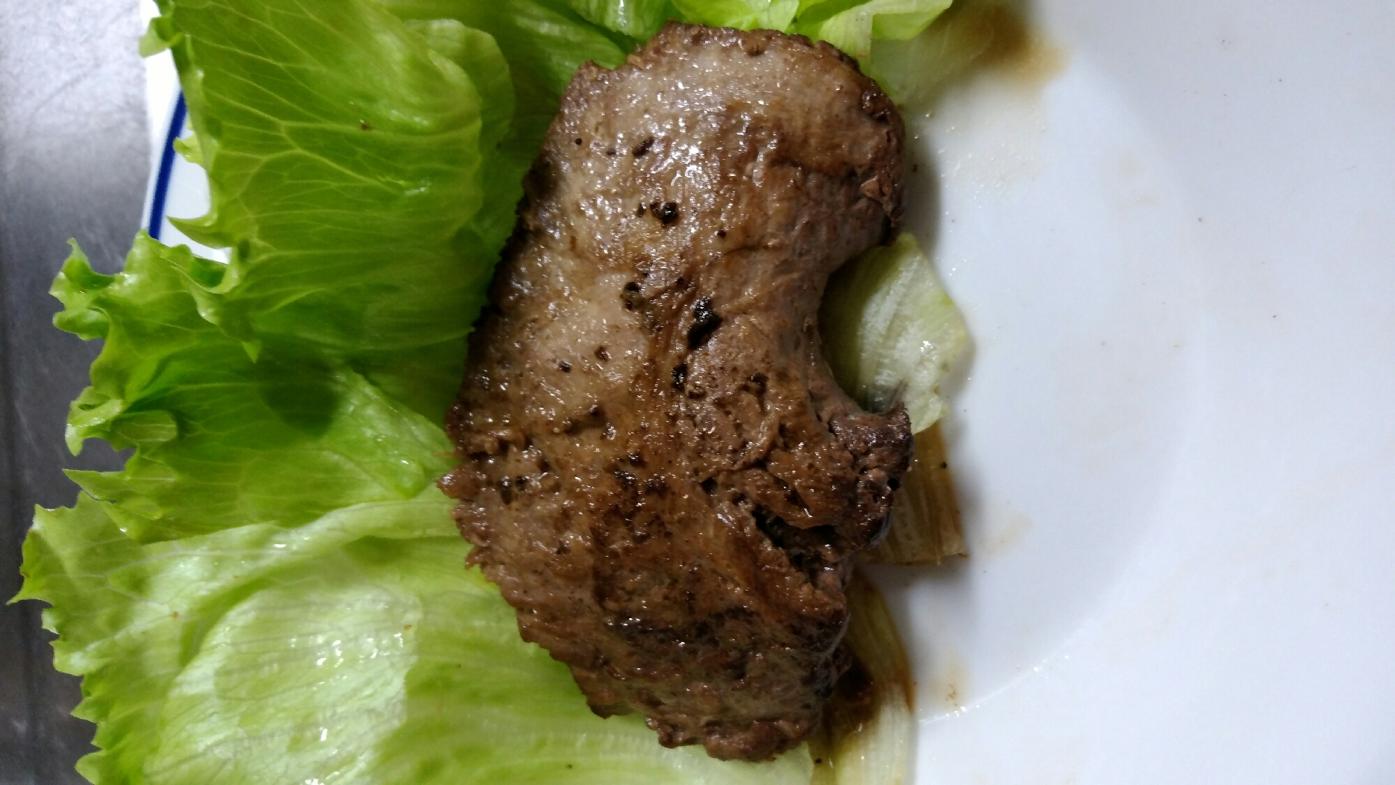 絶品マグロほほ肉のステーキ