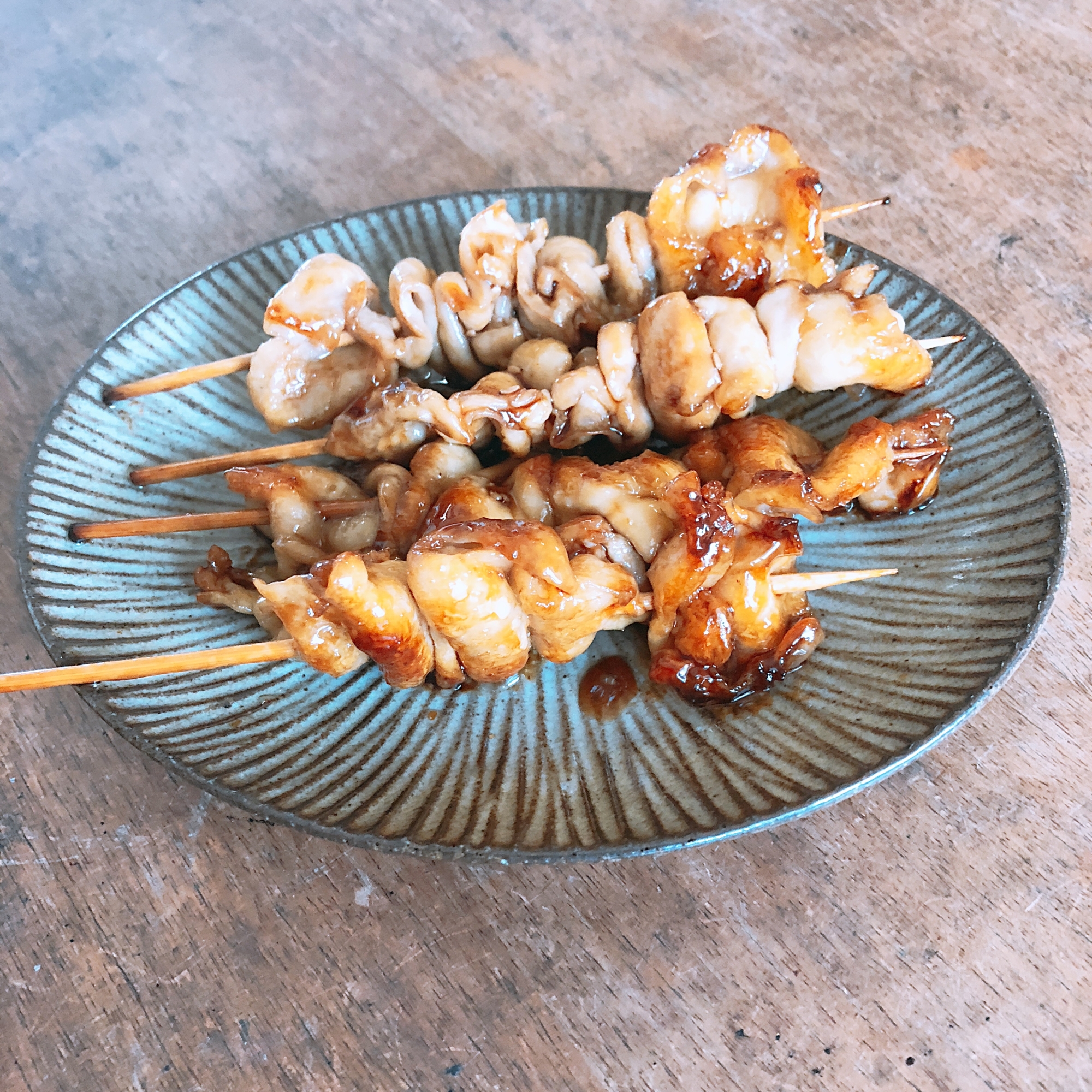 鶏皮焼き鳥