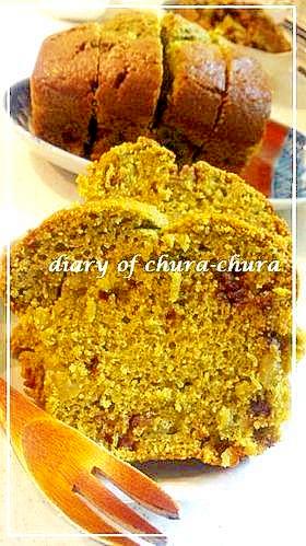 ホットケーキミックスで栗入り抹茶ケーキ レシピ 作り方 By Chura Uwu 楽天レシピ