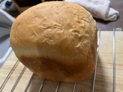 ホームベーカリーで下拵え《生クリームで食パン》