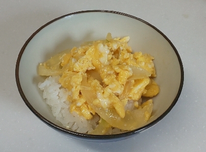 甘口卵丼ぶり