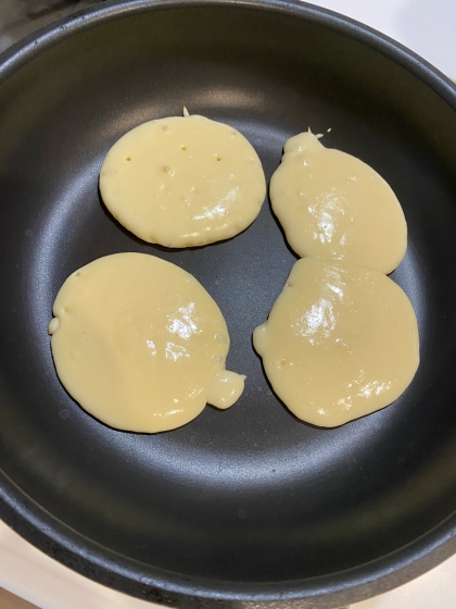 ホットケーキミックスでしっとりどら焼きの皮