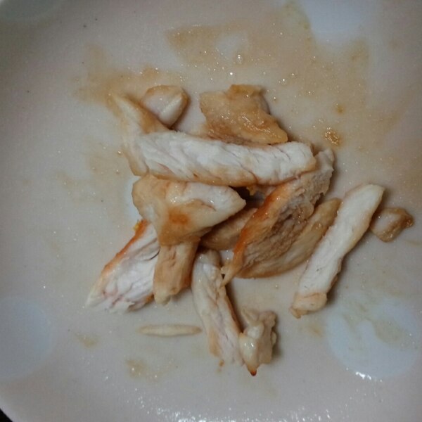 離乳食完了期 ささみの醤油風味 レシピ 作り方 By たくみ905 楽天レシピ 離乳食完了期 ささみの醤油風味 レシピ 作り方 By たくみ905 楽天レシピ