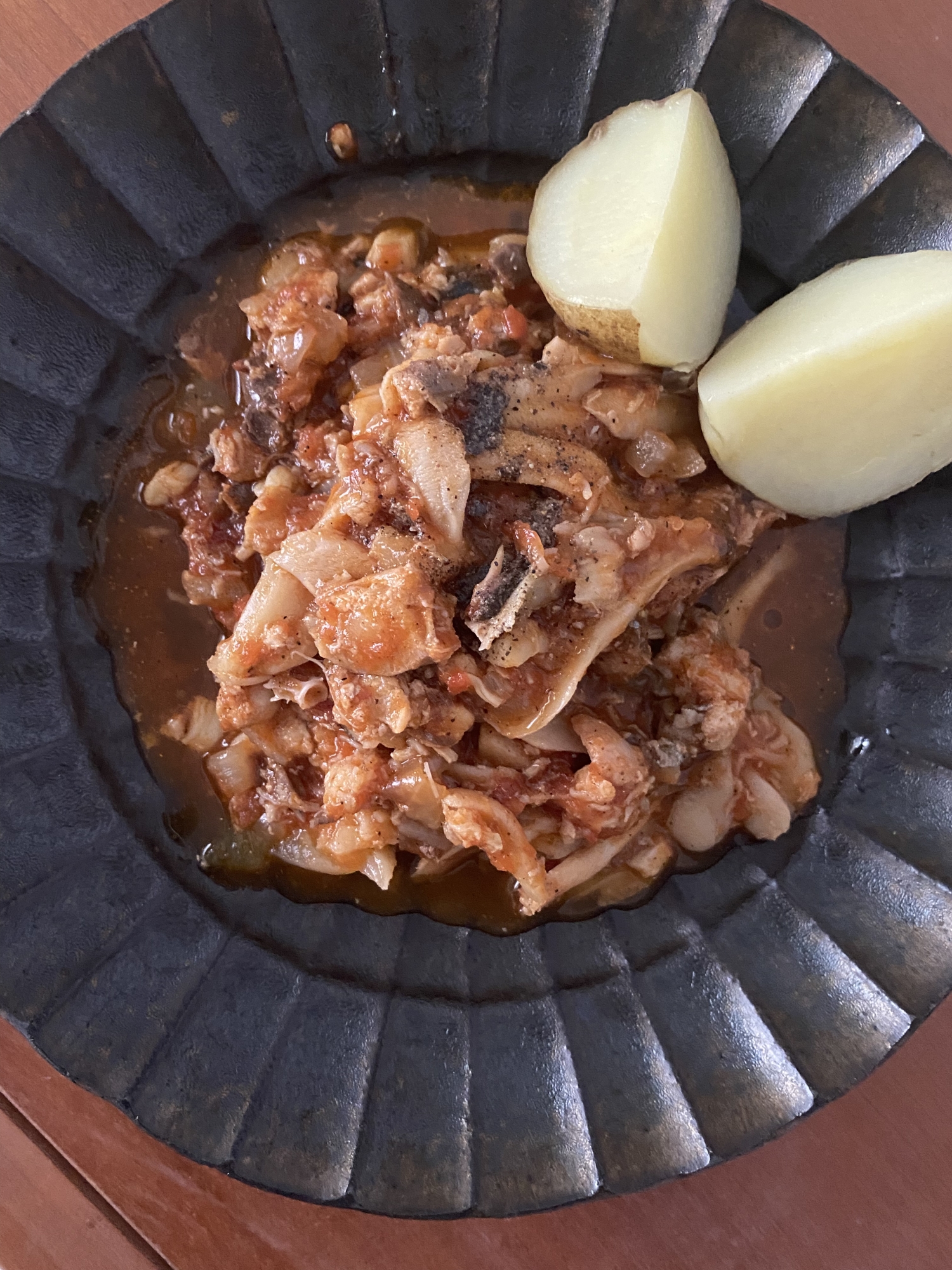 3種の缶詰めで作る!濃厚ブイヤベース