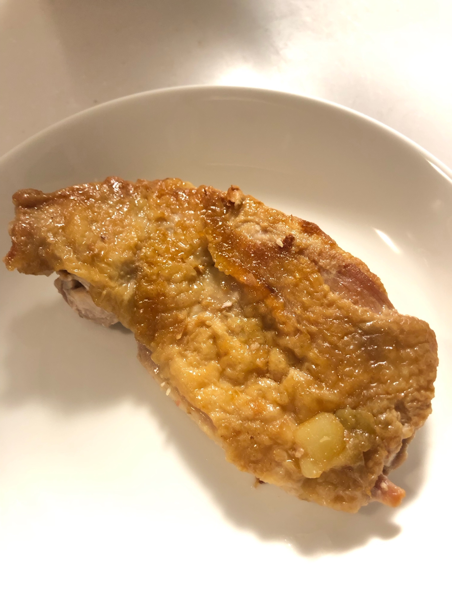 鶏皮こんがり♪チキンソテー