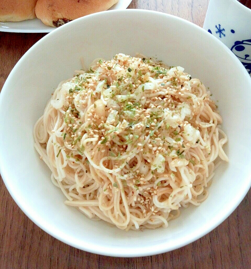 具がなくても美味しいそうめんチャンプルー