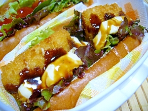 簡単!冷凍食品で作るタルタルフィッシュフライサンド