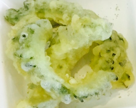 抹茶塩で ゴーヤの天ぷら レシピ 作り方 By たかまさ 楽天レシピ 抹茶塩で ゴーヤの天ぷら レシピ 作り方 By たかまさ 楽天レシピ