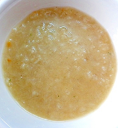 離乳食中期 玉ねぎ キャベツ入りさかな野菜スープ レシピ 作り方 By J Mammy 楽天レシピ