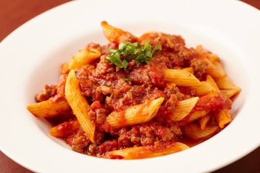 給食風 ペンネのミートソース 卵スープ レシピ 作り方 By Mach 楽天レシピ