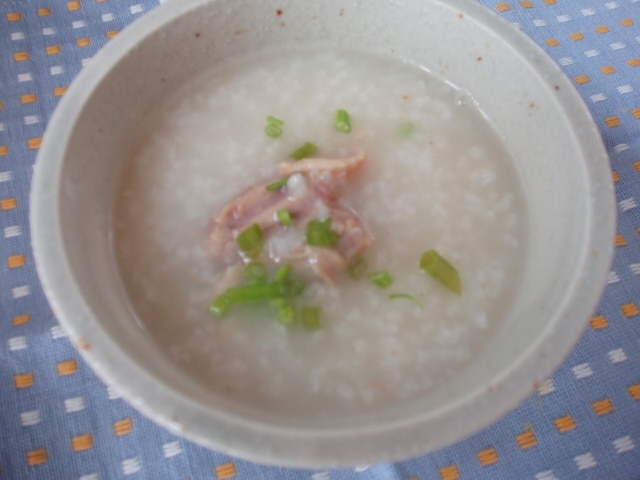 アイリーンの若鶏ガラのジュク・広東風おかゆ レシピ・作り方 by