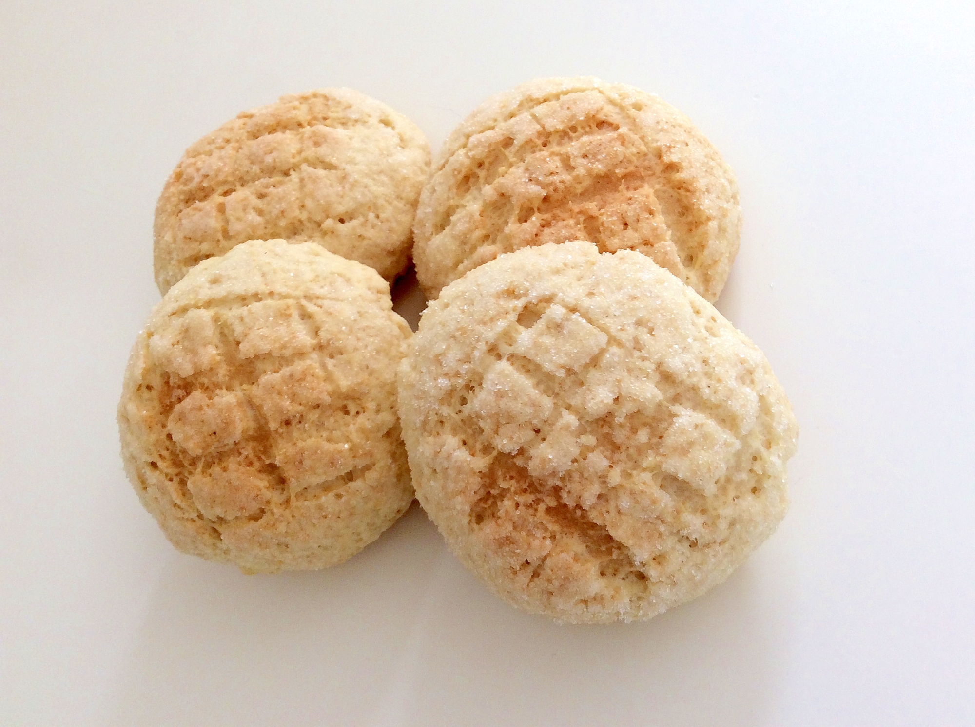 卵不使用 ホットケーキミックスで簡単メロンパン レシピ 作り方 By Ma Caille 楽天レシピ