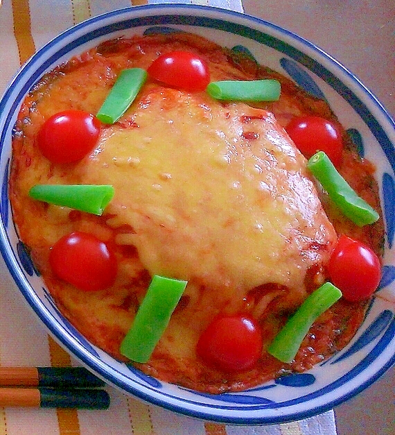 ヘルシー豆腐バーグ