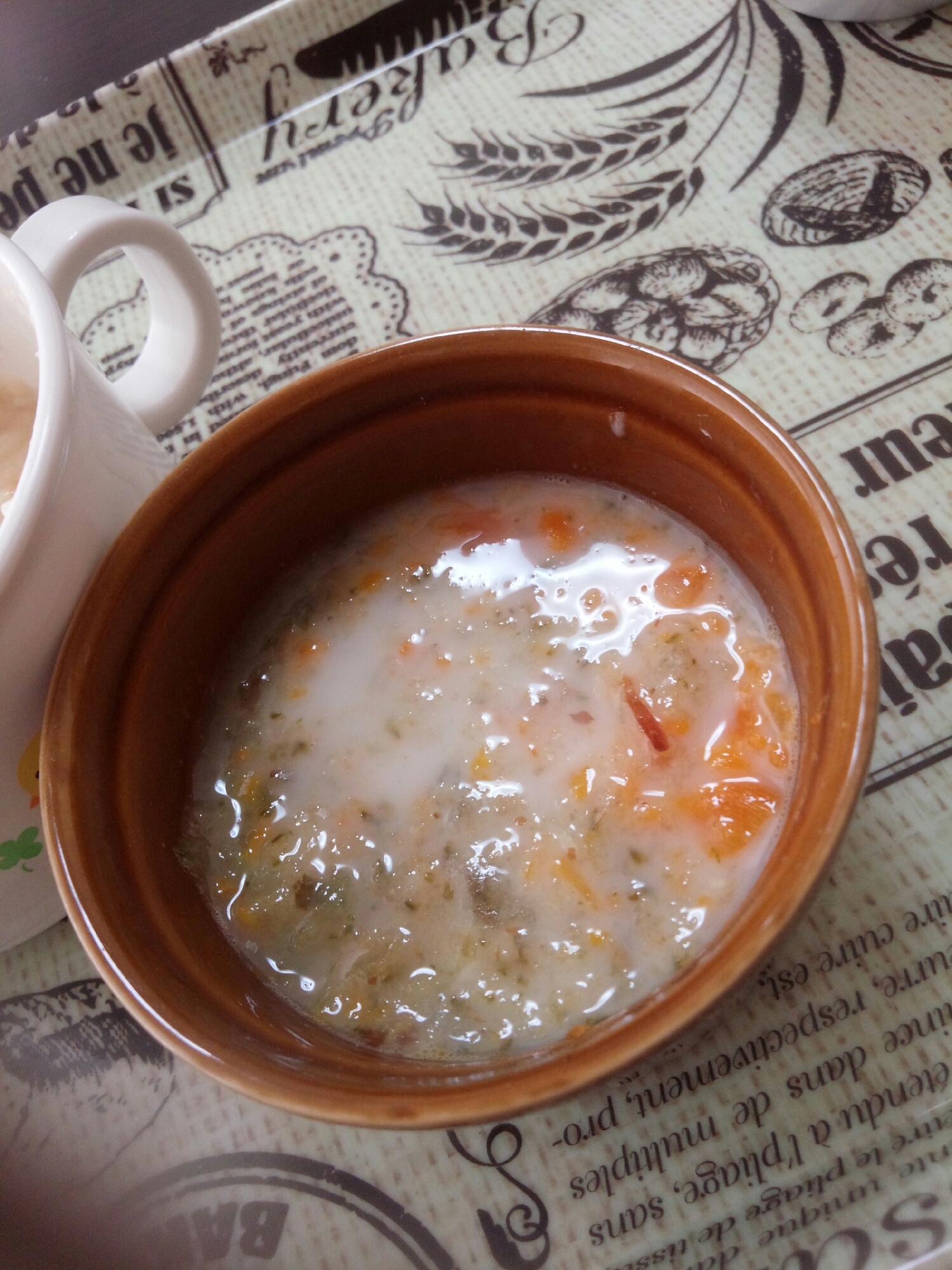 離乳食中期 きゅうりと人参のミルクスープ レシピ 作り方 By たくみ905 楽天レシピ 離乳食中期 きゅうりと人参のミルクスープ レシピ 作り方 By たくみ905 楽天レシピ