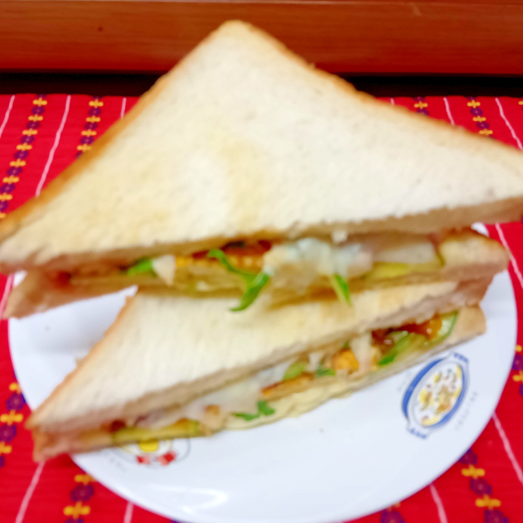 たまごトーストサンドその3