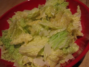 お箸が止まらない！塩だれキャベツ