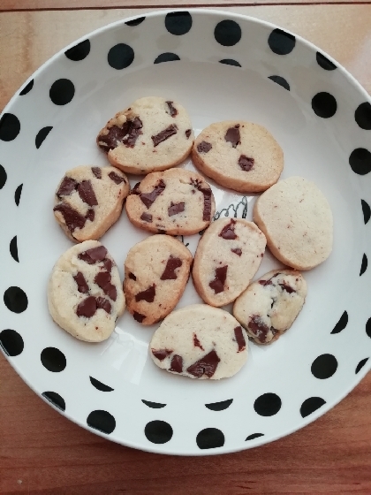 チョコ多目で作りました！　
簡単でおいしかったです(*^^*)