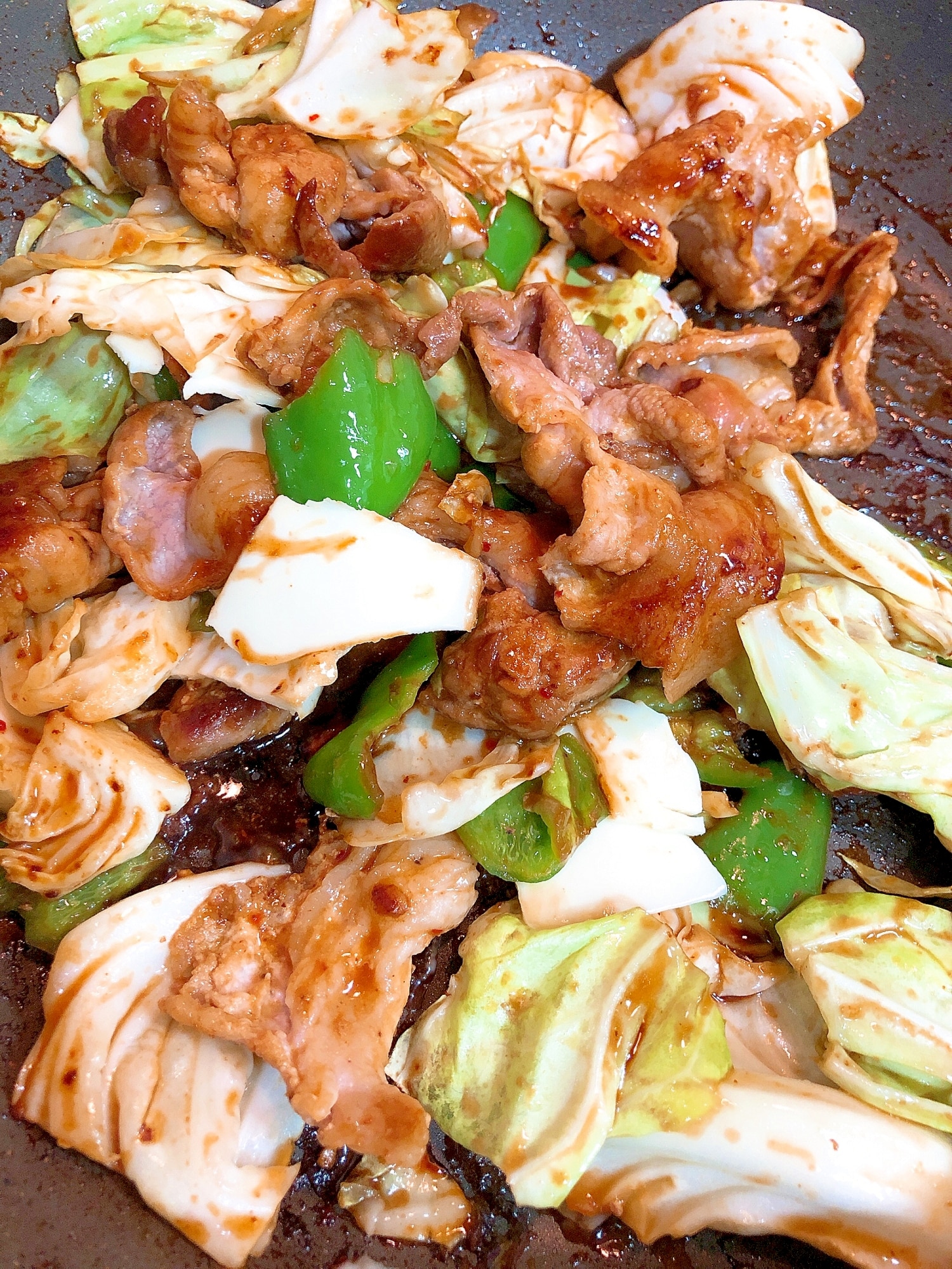 セブンイレブン！簡単アレンジ☆チーズ回鍋肉 レシピ・作り方 by