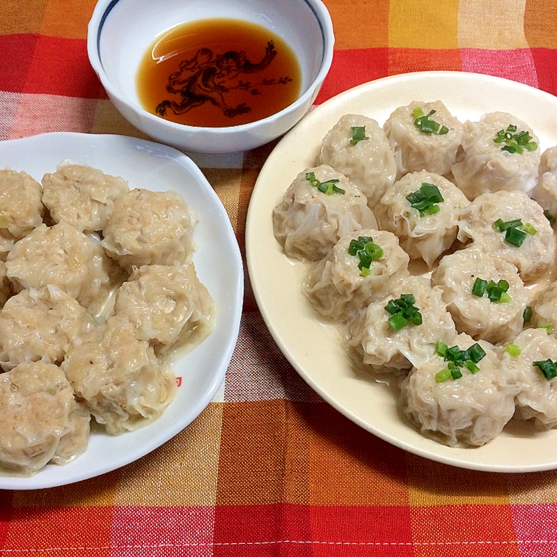 豆腐と豚肉の焼売