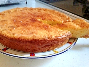 マシュマロ de ベイクドチーズケーキ