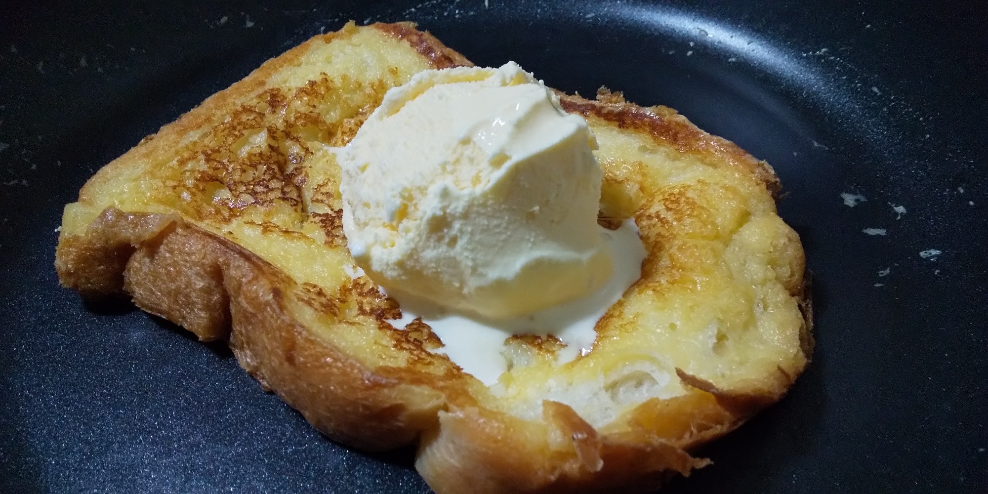 アイスふっくらトースト♪ アイスふっくらトースト♪