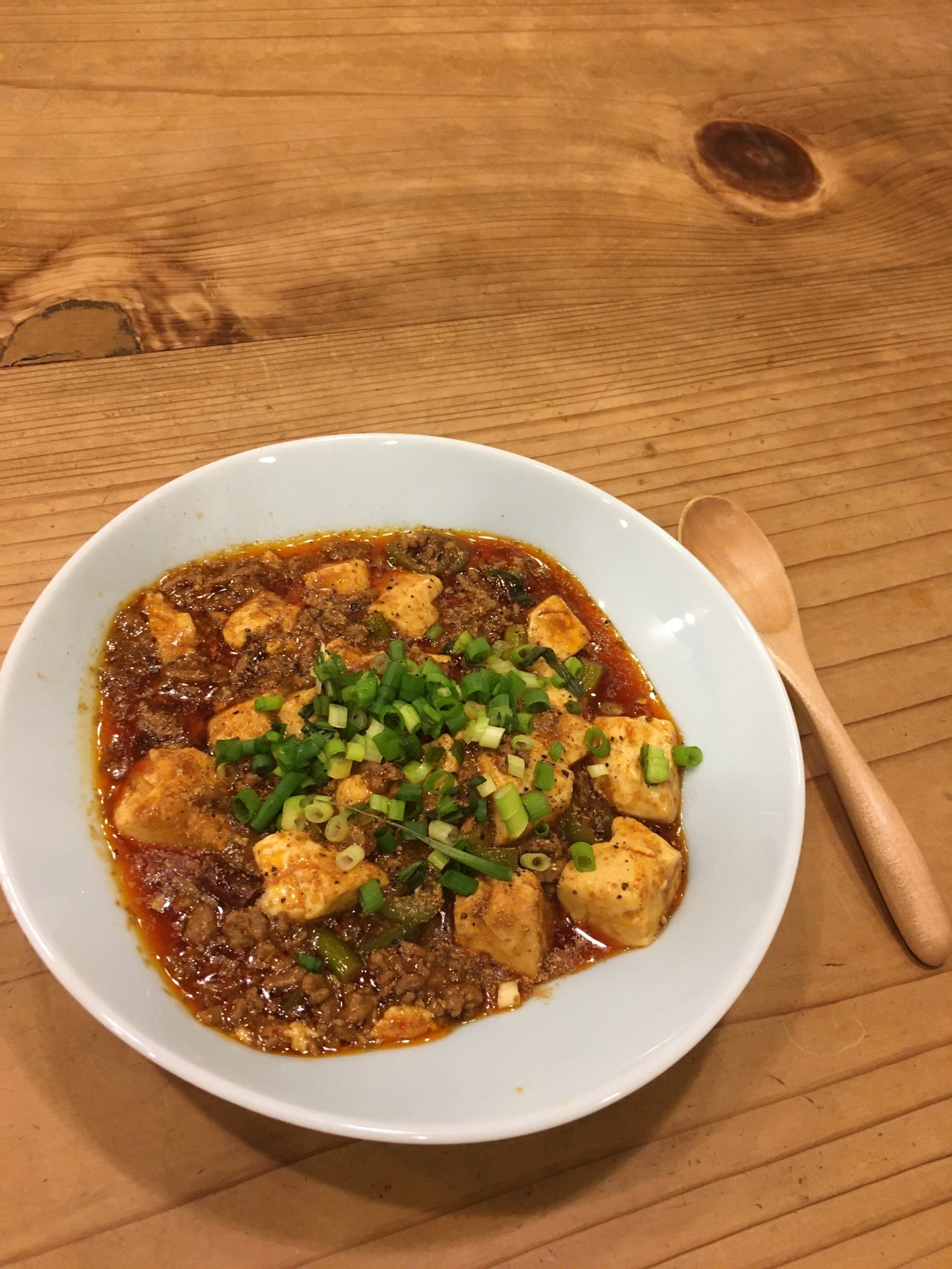 激辛麻婆豆腐 Keyball44 今回紹介するメニューはこちらです🔥 『激辛麻婆豆腐 炎魔 ENMA