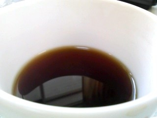 コーヒーに黒蜜おいしかったです。ごちそうさまでした。