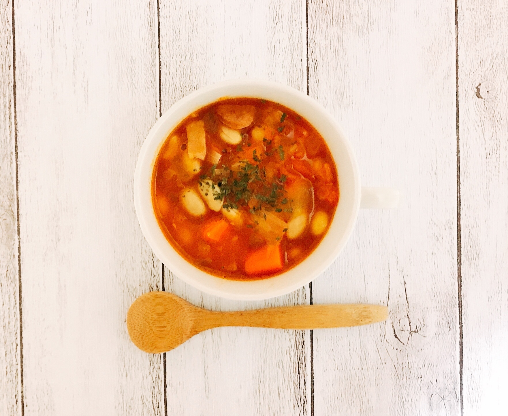 トマトから作るミネストローネ レシピ 作り方 By Tai 楽天レシピ