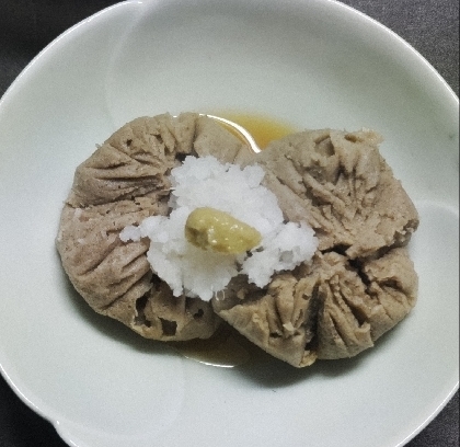 レンジで作ろ！簡単そばがき