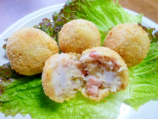 セレベス親芋のコロッケ レシピ 作り方 By 身の茸335 楽天レシピ セレベス親芋のコロッケ レシピ 作り方 By 身の茸335 楽天レシピ