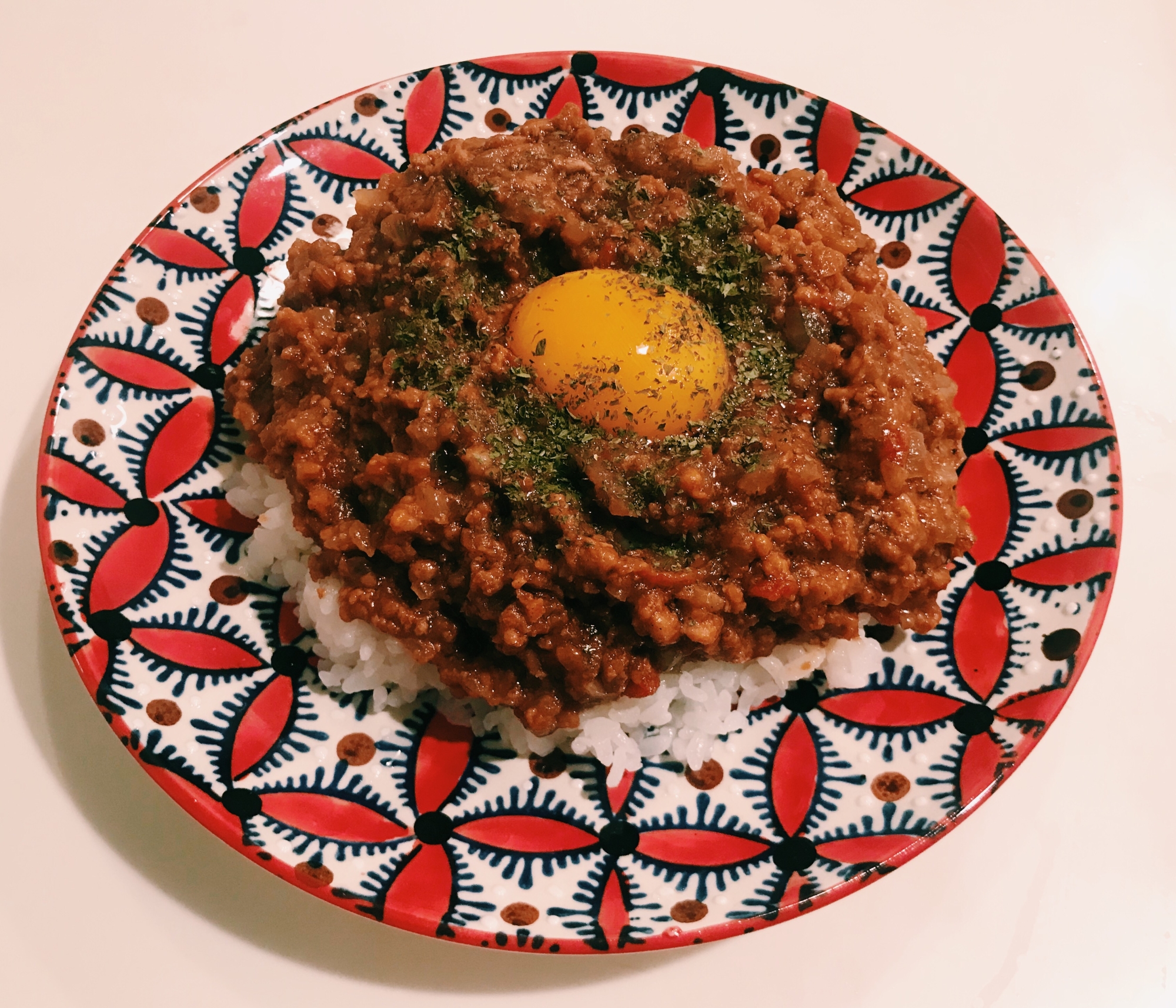 電子レンジでキーマカレー