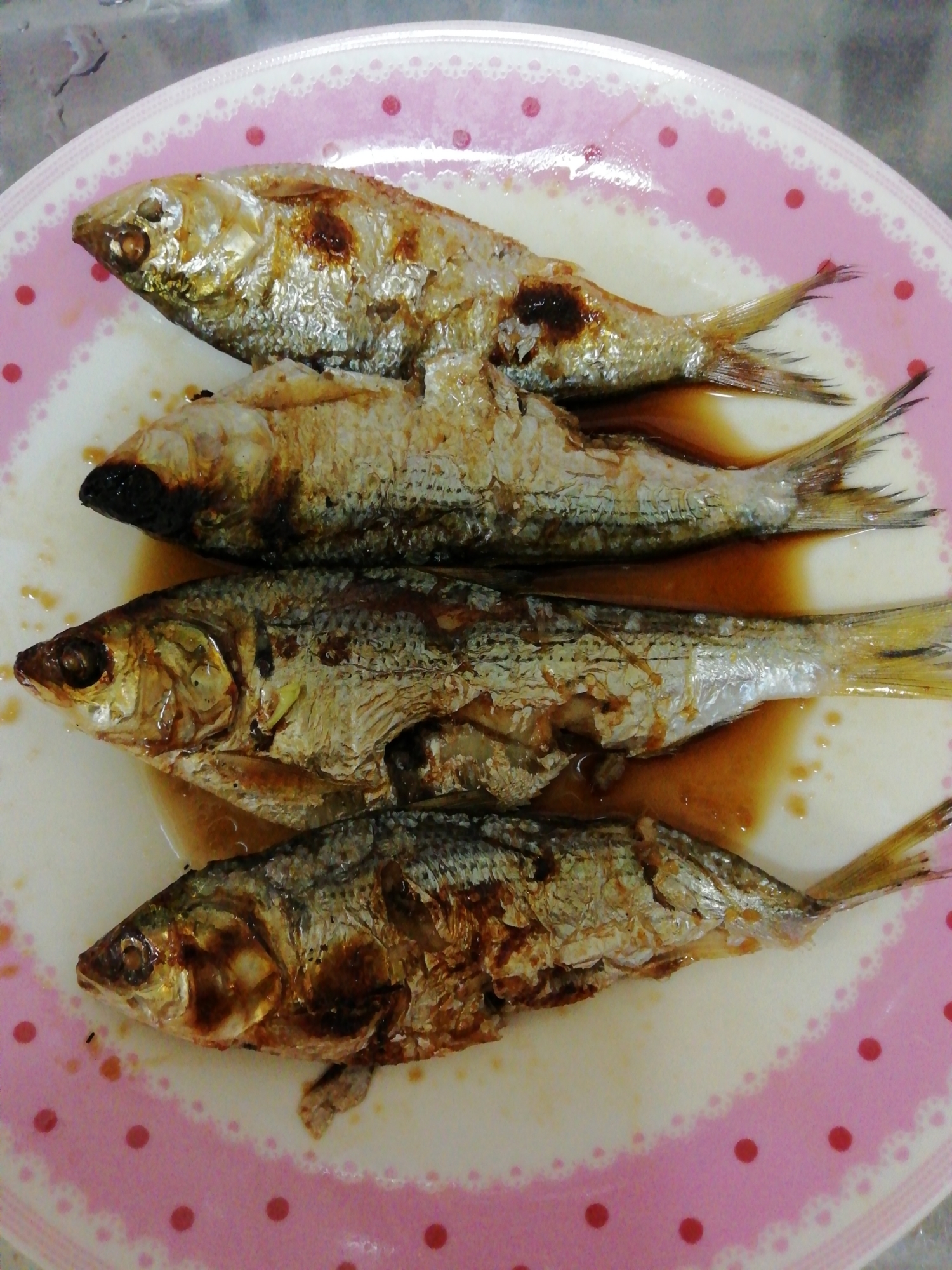 このしろ(魚)焼き　さっぱりとした味付けで！