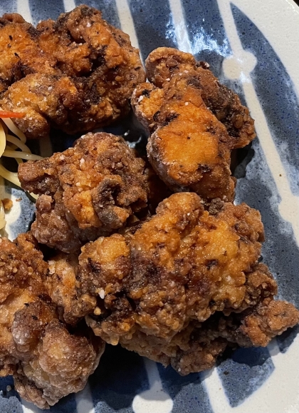こちらの唐揚げレシピが美味しすぎて本日Rakutenレシピを登録してました。揚げ物を家でするのは避けてきましたが3回リピしてます♪ありがとうございます！