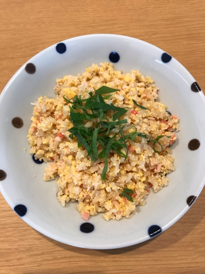 子供が喜ぶ★たらこチャーハン★バター醤油味