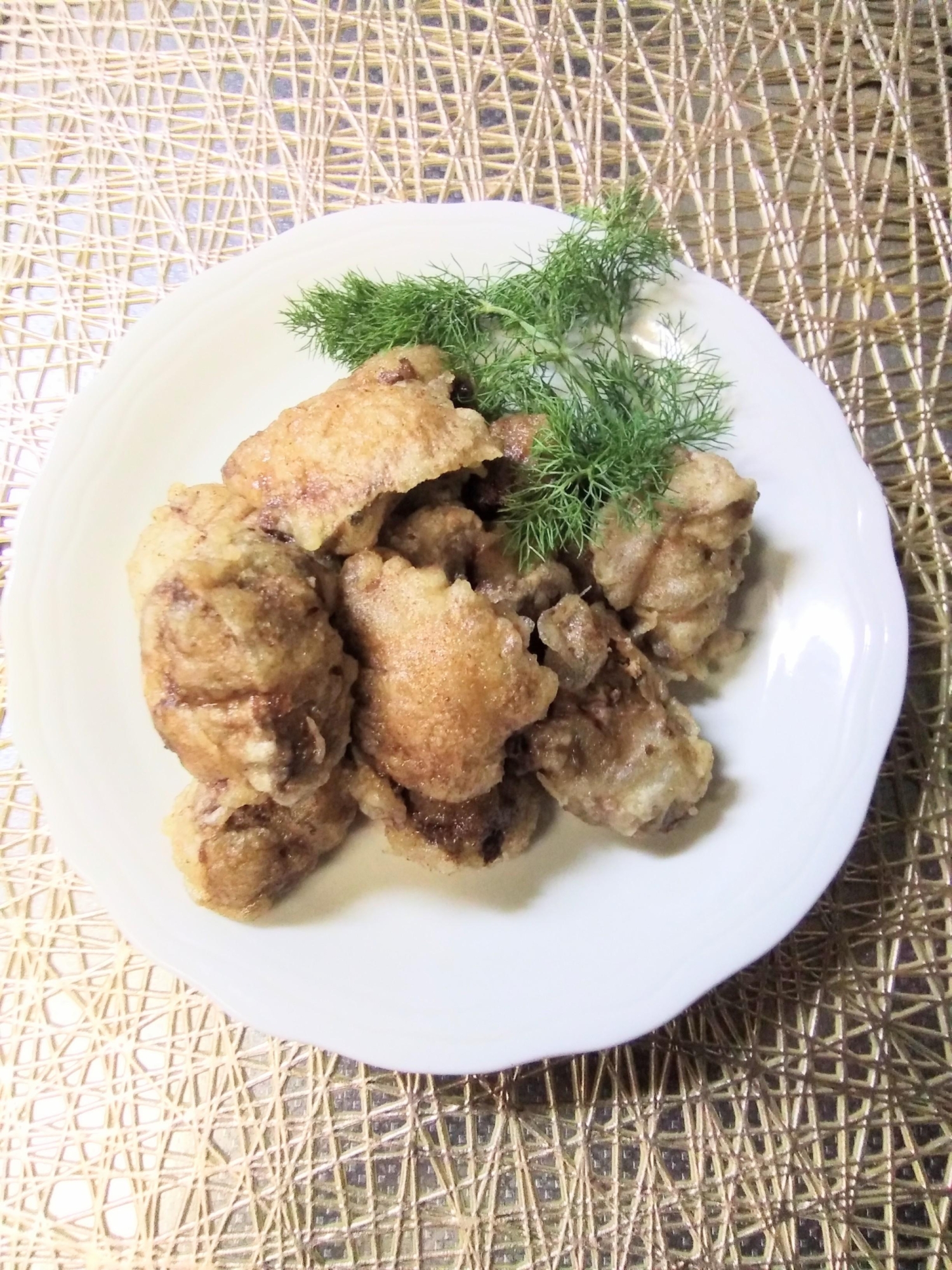 鶏レバーの天ぷら