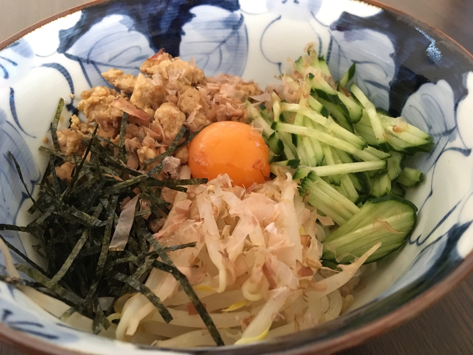 そうめんで台湾混ぜそば風☆